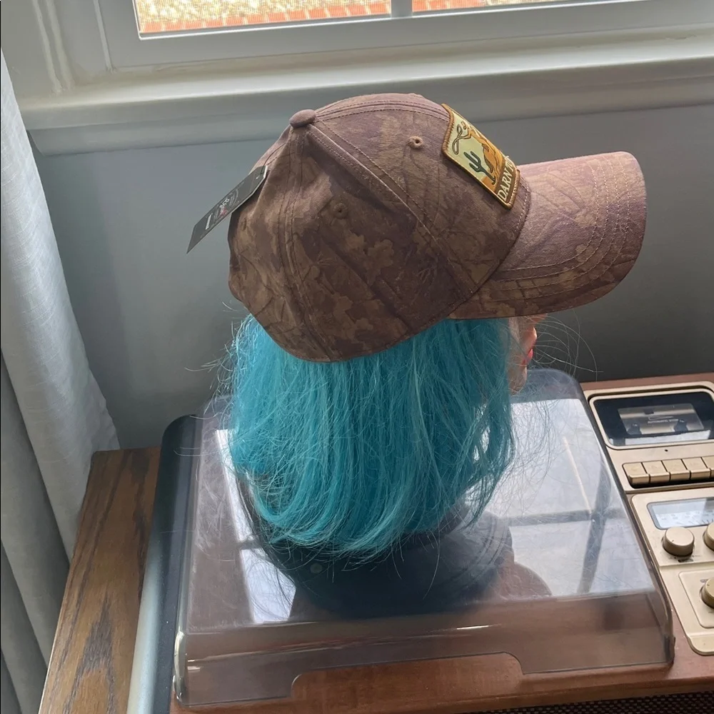Brown and Pink Trucker Hat